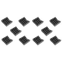 60X Battery Holder Box Case Black for 4X 13.7V 18650 Battery