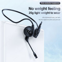 Bone Conduction Wireless Headphones With Mic TWS Bluetooth 5.0 Earphones Touch Control Sport Waterproof Headsets In-ear Ear Hook