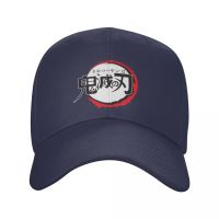 New Available Demon Slayer logo Baseball Cap Men Women Fashion Polyester Solid Color Curved Brim Hat Unisex Golf Running