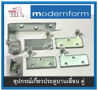 อุปกรณ์เกี่ยวบานเลื่อน บานเลื่อนคู่ ประตูบานเลื่อน CC KO 2000 Koblenz Modernform บานเลื่อนประตูคู่