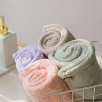 Super Fine Fiber Coral Wool Dry Hair Cap Womens Water Absorbing Quick Drying Hair Towel New Cute Shower Cap Towels