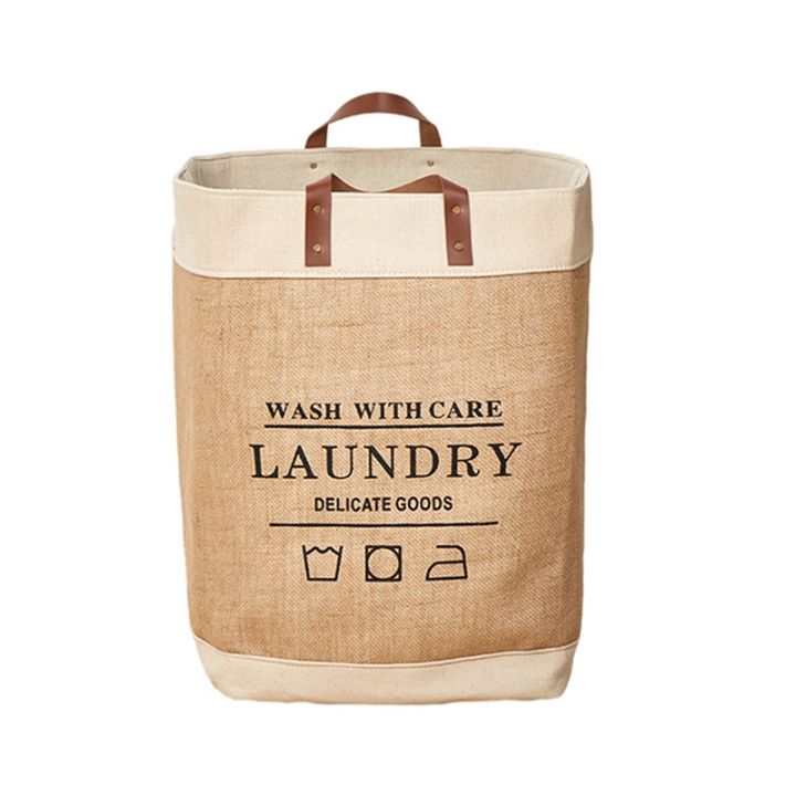 moisture-proof-collapsible-laundry-basket-dirty-clothes-hamper-printed-foldable-storage-bin-sundries-sorter-basket