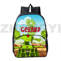 Fashion World of Tanks 3D Print Backpacks for School Teenagers Girls Gerand Tanks Canvas Backpack Men Women Laptop Japanese Bag