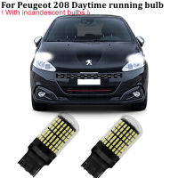 Car Led Bulb Driving DRL Daytime Running Lamp For Peugeot 208 2012 2013 2014 Daytime Running Light