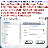 [HOT K] 1.8.5.0กำจัด MTX DTC พร้อม Keygen + 9การปรับแต่ง ECU พิเศษ ECU Remap เครื่องกำจัดรหัสความผิดปกติของรถยนต์และโปรแกรมเมอร์สำหรับ KESS KTAG FGTECH