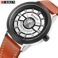 2019 Fashion CURREN Men Watches Top Brand Sports Quartz Clock Army Leather Wrist Watch Male Relogio Masculino