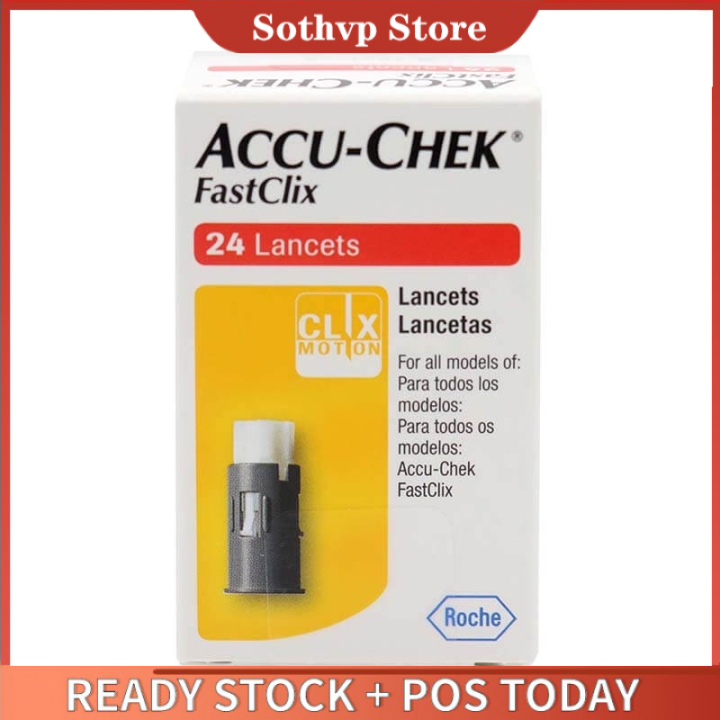 Accu Chek Accuchek FastClix Lancets 24s Lazada