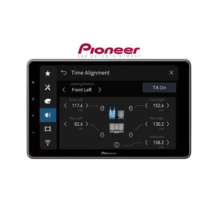 Pioneer DMHZF8550BT Digital Audio Multimedia Capasitive Touchscreen 9