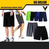 ﹍❡✥ tqw198 [SG SELLER] Mens Workout shorts breathable material [390] [168] [968]