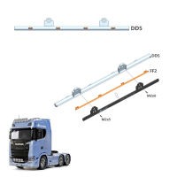 1คู่ LED กระโปรงด้านข้างไฟตกแต่งโคมไฟ6 × 4สำหรับ114 Tamiya RC รถบรรทุกรถพ่วง Tipper Scania 770วินาที56368รถ Diy ชิ้นส่วน