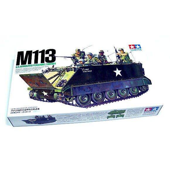 ชุดสร้างโมเดล1-35-u-s-m113ชุดประกอบรถถังบรรทุกบุคลากร-tamiya-35040