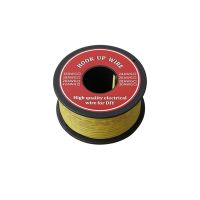 【】 xblftn ลวดตะขอ24AWG สายไฟฟ้านิ่มซิลิโคนฉนวนเกลียว20-35ม. ทองแดงชุบดีบุก300V 6สำหรับของเล่นมีไฟ