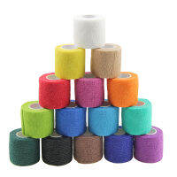 12Pcs Elast Bandag Tape Self Adherent Wrap Vet Bandage Self Adherent Wrap กล้ามเนื้อแข็งแรงบรรเทาอาการปวด