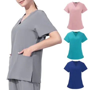 Wholesale Women's Scrub Clothing Sets Medical Scrubs Suit Nursing