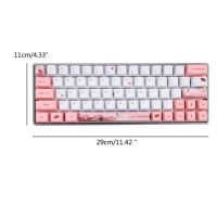 สีย้อมเพนกวิน-การระเหิดคีย์บอร์ดแบบกลไกน่ารัก Keycap Pbt Oem Profile Keycap สำหรับ Gh60 Gk61แป้นพิมพ์ Gk64ร้อน