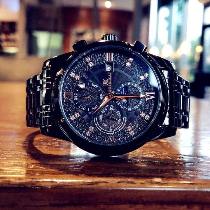 2023 new fashion trend men's watch fully automatic mechanical watch