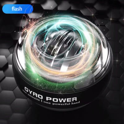 LED Gyro Power Ball Auto Start Range Gyro Power Wrist Ball With Meter Arm Hand Muscle Strength Trainer อุปกรณ์ออกกำลังกาย