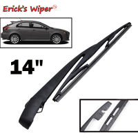 Wiper 14" Rear Wiper Blade &amp; Arm Set For Mitsubishi Lancer 2007 - 2014 Windshield Windscreen Rear Window