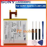 Sonyเดิมเปลี่ยนแบตเตอรี่LIS1551ERPCสำหรับSONY Xperia Z L36h SO-02E C6603 S39H L36i C6602 LIS1502ERPC 2330MAh