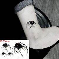 Waterproof Temporary Tattoo Sticker 3d Spider Scorpion King Men Lady Tatoo Body Art Finger Wrist Water Transfer Flash Tatto Kids