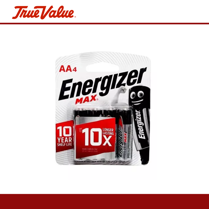 Energizer Battery 4aa E91maxbp4 