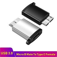 ROVII อะแดปเตอร์ชาร์จเร็วชาร์จไมโคร3.0อะแดปเตอร์ OTG USB สำหรับแล็ปท็อป HDD ประเภท C หญิง Typpe-C อะแดปเตอร์เชื่อมต่อตัวแปลง USB USB3.0 USB C ถึง Micro B