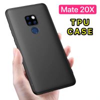 [ส่งจากไทย] Case Huawei Mate 20X เคสนิ่ม TPU CASE เคสโทรศัพท์หัวเว่ย Mate20X เคสสีดํา เคสซิลิโคน