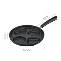 Medical Stone Fried egg pot non-stick pan household mini poached egg burger egg dumpling pot mold small fried egg artifact