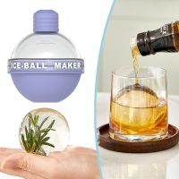 Ice Ball Mold Bulb Shape Creative Ice Cube Mold Mould Homemade DIY Iceball Maker Silicone Ice Cube Shaper Tool for Drink Whisky Ice Maker Ice Cream Mo