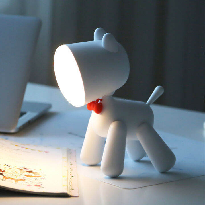 cute-pup-elk-deer-rotary-night-lamp-tail-adjustable-timing-1200mah-rechargable-usb-lamp-kids-bedroom-decor-desktop-decoration