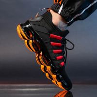 Men Shoes Sneakers Comfortable Casual Sports Shoes New Breathable Tenis Masculino Adulto Male Red Autumn Blade Large Size 50