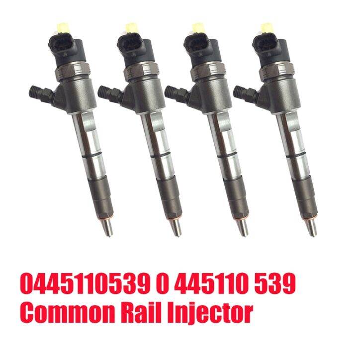 4PCS New 0445110539 CRDI Diesel Fuel Injector Replacement Parts