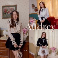 ♙◐ JBS1508 Audrey Blouse Top (เฉพาะเสื้อ)