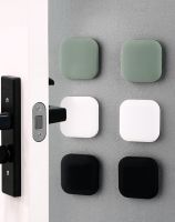 【LZ】∏  Door Stopper Silicone Handle Bumpers Self Adhesive Deurstopper Protection Porte Pad Mute Stikcer Round Square Wall Protector Pad