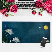 Office Computer Desk Mat Table Big Lockedge Mouse Pad Gamer Chinese Style Laptop Cushion Desk Non-slip Mat Gamer Mousepad Mat