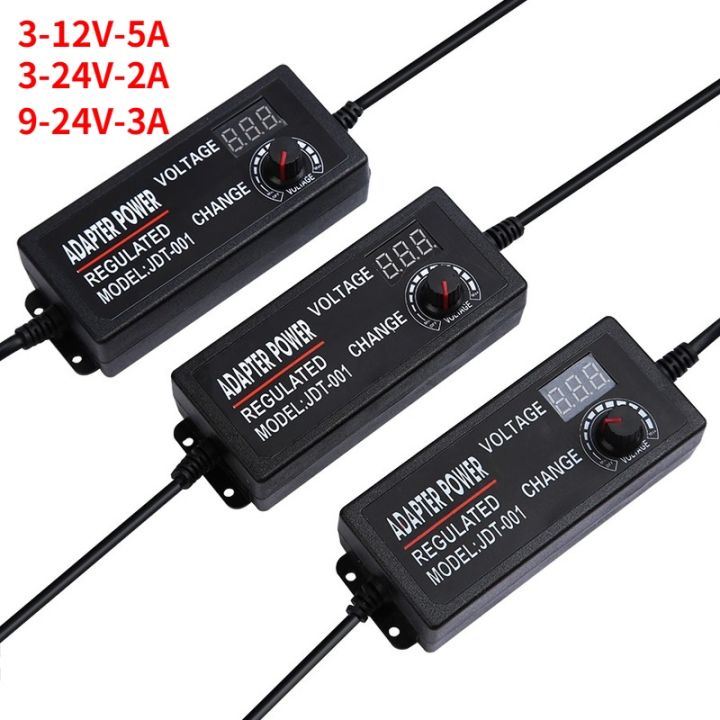 อะแดปเตอร์ที่เข้ากันได้ตัวแปลงพลังงาน-ac-dc-3v-5v-9v-12-v-24v-ปรับแหล่งจ่ายไฟหน้าจอแสดงผลตัวจ่ายไฟสากล5-12-v-โวลต์-dc-dc-220v-ถึง12-v-24v-5v-smps