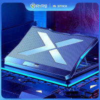 RYRA Gaming Notebook Cooling cket ICE Notebook Cooler ขาตั้งแล็ปท็อป Cooling Base ขาตั้งหม้อน้ำ Mute 6พัดลมแล็ปท็อป Cooling Pad