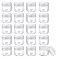 2g 3g 5g 10g 15g 20g Portable Plastic Cosmetic Empty Jars Clear Bottles Eyeshadow Makeup Cream Lip Balm Container Pot 100200pcs