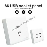 ❇▨┇ USB Electrical Socket Wall Mounting Charger Station Power Adapter Plug Outlet 36V 220V to 5V Home Office Use