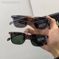 ◎◊ Leopard Dark Green Square Sunglasses Man Shades Male Sun Glasses Brand Designer Travel Vintage Oculos De Sol