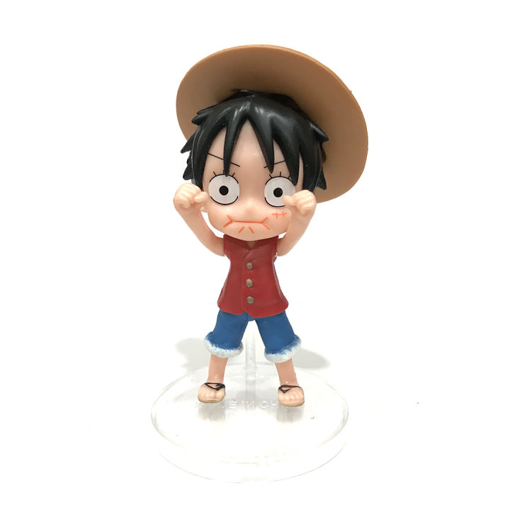 Chào mừng các fan của One Piece! Hãy tận hưởng sự đáng yêu và vui nhộn của bộ anime với sản phẩm One Piece Luffy chibi figurine mới nhất của chúng tôi. Được thiết kế tỉ mĩ và chi tiết vô cùng, nhân vật Luffy chibi sẽ làm thỏa mãn nhu cầu của tất cả các fan hâm mộ sưu tập.