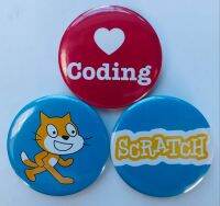 แม่เหล็กติดตู้เย็นและที่เปิดขวด ขนาด 5.8ซม 1ชุด/3ชิ้น - Coding