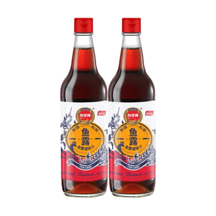 Chicken mark fish sauce 750ml*2 bottles of Thai flavor soy sauce ...