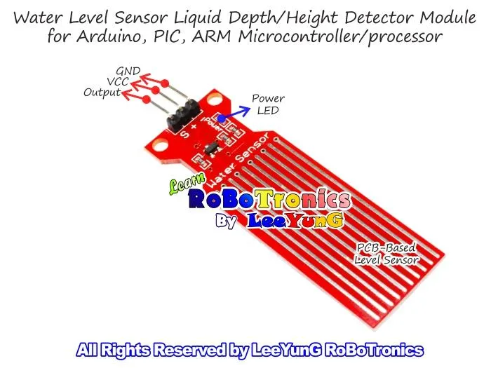 Smart Home Water Level Sensor Water Level Detector Water Depth ...