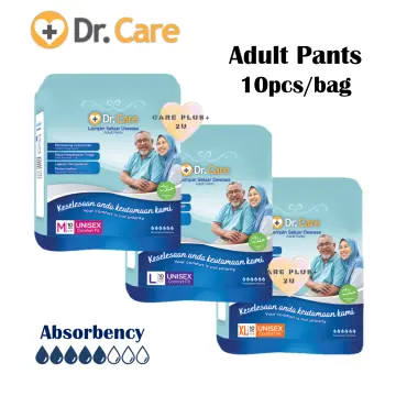 From Malaysia】Adult Diaper Pants For Senior Elderly Men Women