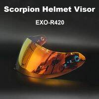 อุปกรณ์ป้องกันกระบังหน้าหมวกนิรภัยรถจักรยานยนต์ Capacete SCORPION EXO-R420หมวกกันน็อคแบบเต็มป้องกันยูวีแมงป่อง EXO-R420 Casco Moto