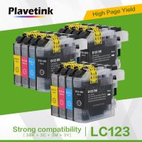 【Itian Pavilion】12PK Plavetink สำหรับ Brother LC123ตลับหมึกที่เข้ากันได้กับเครื่องพิมพ์ MFC-J4610DW MFC-J4510DW MFC-J4410DW LC 123