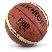 basketball ลูกบาสเกตบอล ลูกบาส Molten GG6X FIBA ลูกบาสหนัง ลูกบาสเบอร์6 ของแท้ 100%