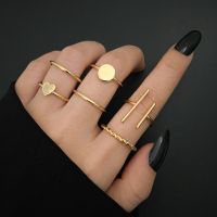 2022 Women Ring Set Bague Femme Matching Rings Bohemian Fashion Jewelry Schmuck Finger Accesorios Mujer Couple Gift Wholesale