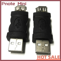 Pnate Firewire IEEE 1394 6 Pin หญิงเพื่อ USB 2.0ประเภทอะแดปเตอร์เต้าเสียบอะแดปเตอร์กล้องโทรศัพท์มือถือเครื่องเล่น MP3 PDAs สีดำ